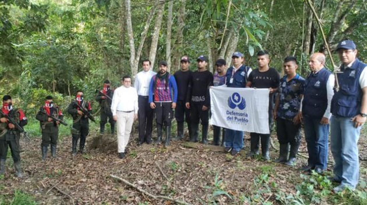 Liberación de tres soldados y un policía en Arauca