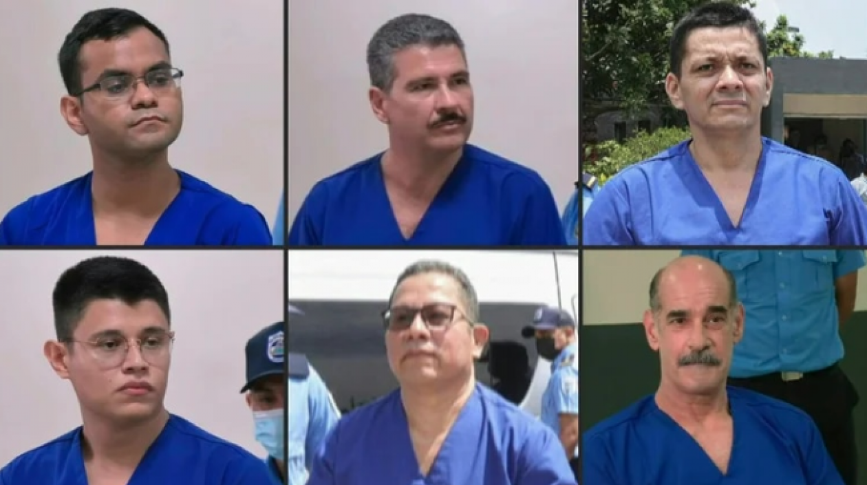 Seis de los presos políticos.