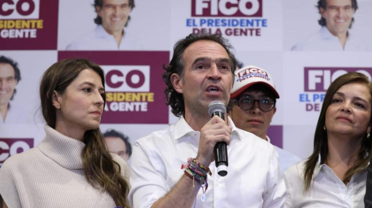 El excandidato presidencial, Federico Gutiérrez.