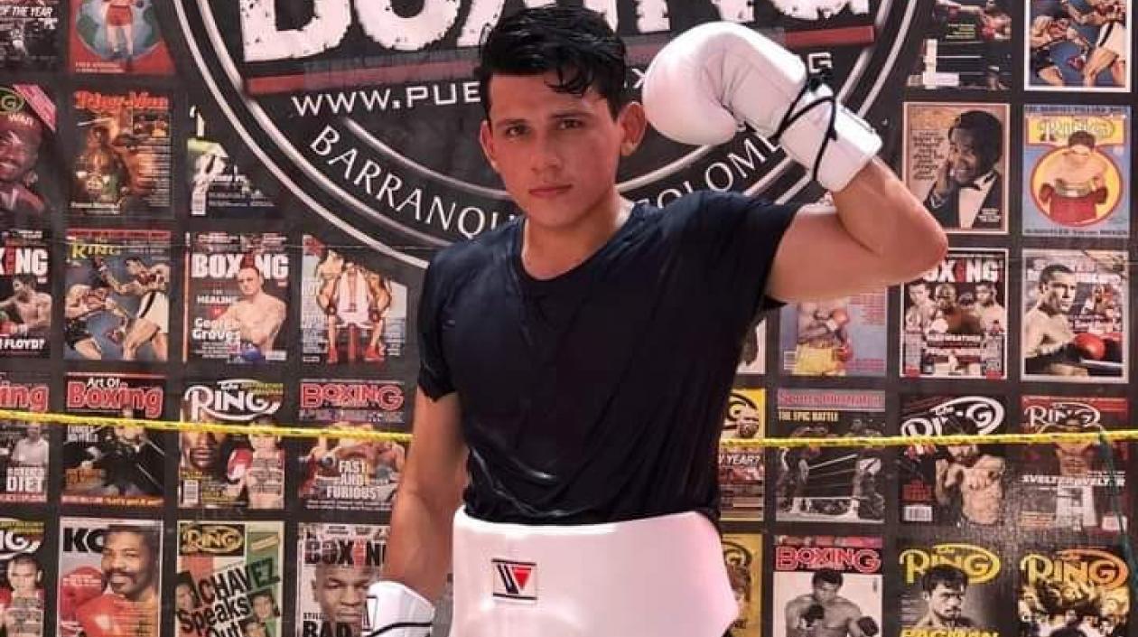 Luis Quiñones, boxeador fallecido. 