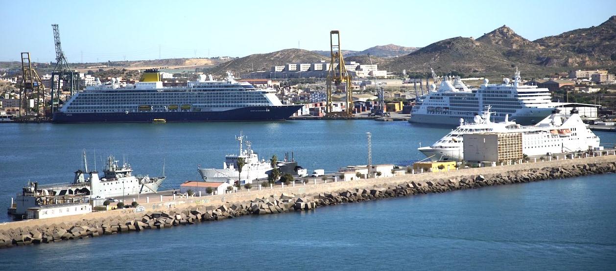 Cartagena también se promociona como destino de cruceros.