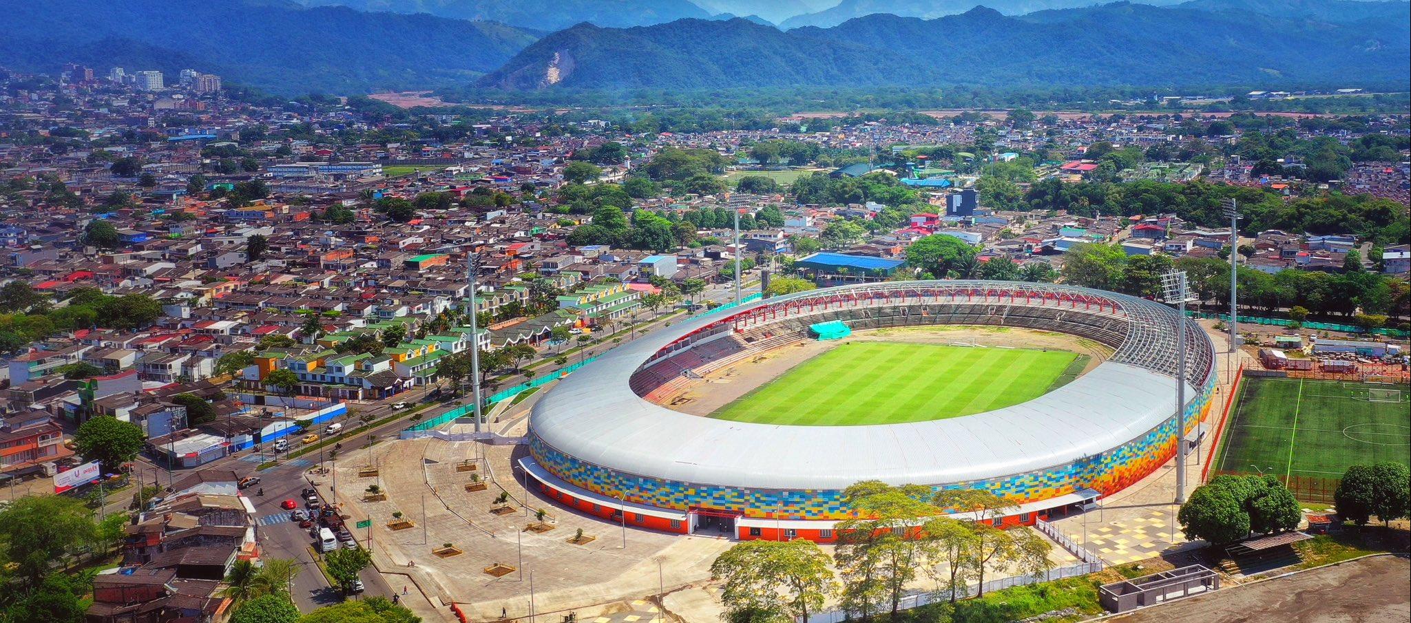 Panorámica del nuevo estadio de Villavicencio.
