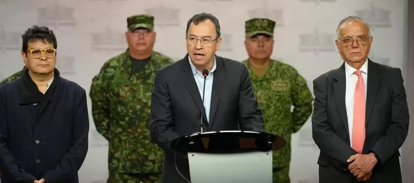 Ministro del Interior Alfonso Prada.