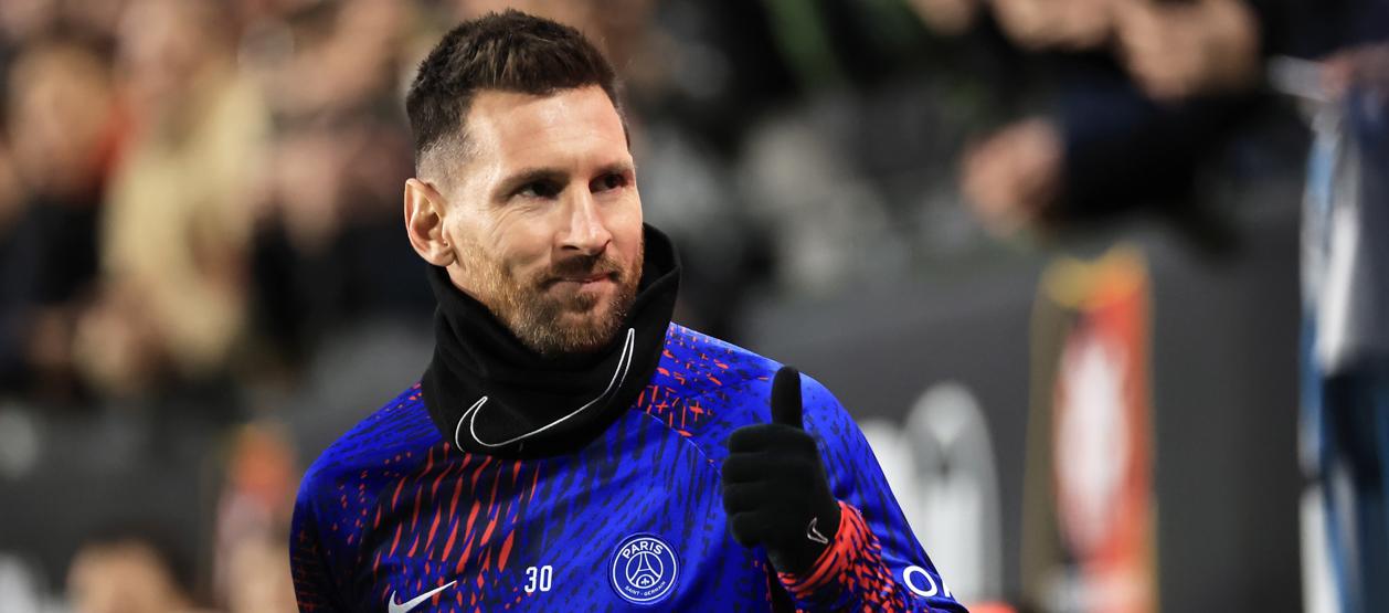Lionel Messi, jugador del París Saint Germain.