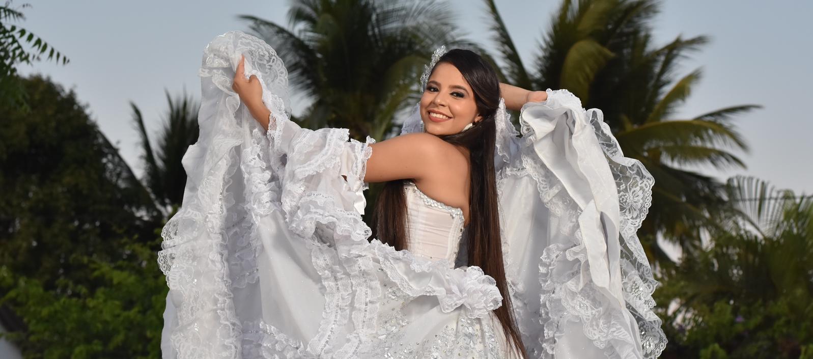 Sara Barrios Caballero, Reina del Carnaval de Palmar de Varela 2023.