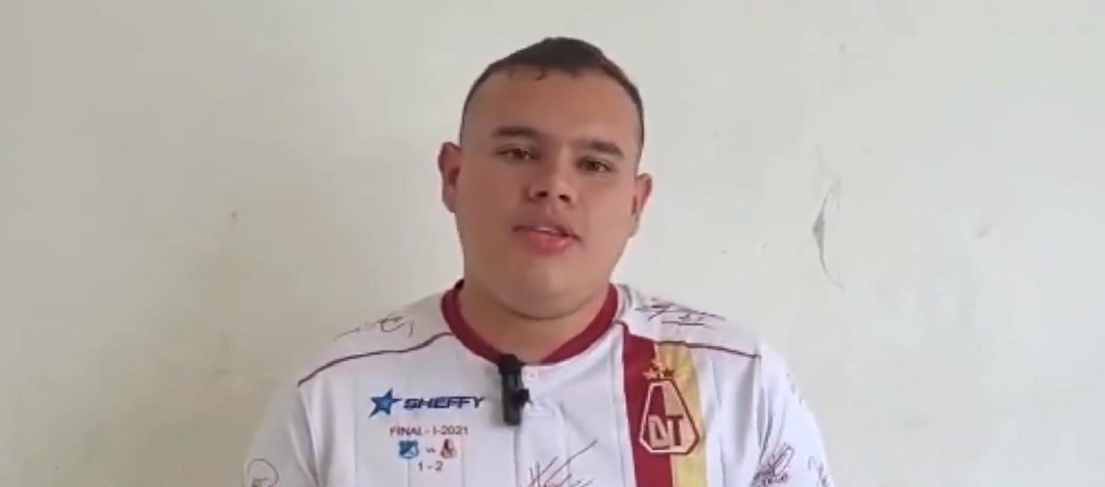 Alejandro Montenegro, agresor del futbolista Daniel Cataño.