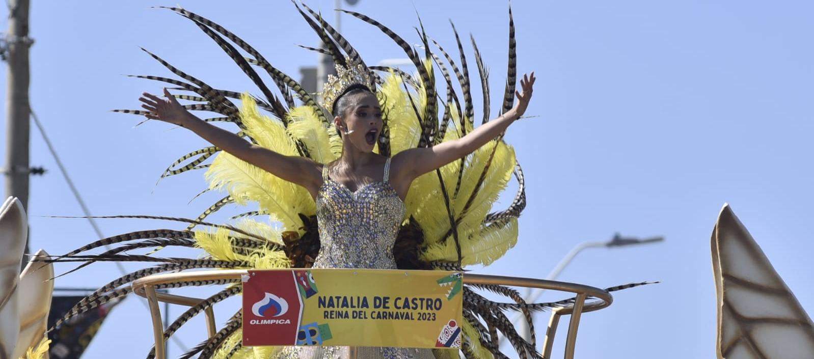 La Reina del Carnaval 2023, Natalia De Castro.