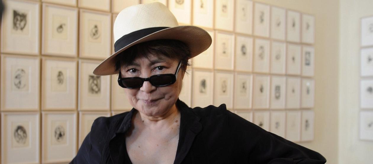 Yoko Ono, viuda del exbeatle John Lennon.