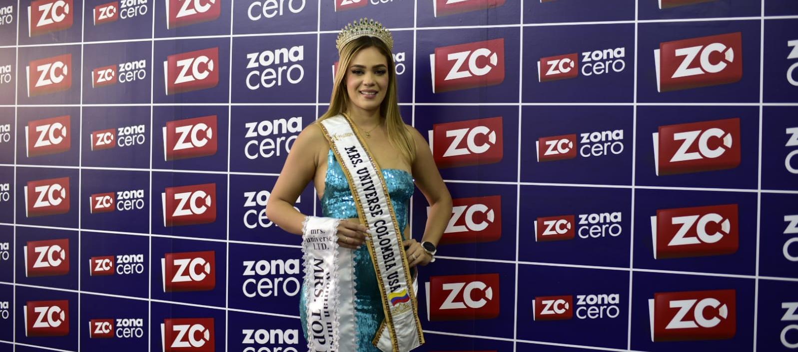 Valerie Gutiérrez, Mrs. Universe Colombia 2022.