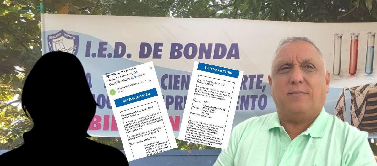 Denuncia ciudadana de la docente que ganó la plaza en Santa Marta