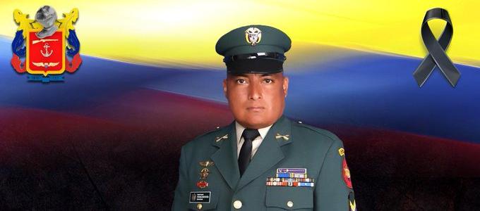 Sargento Franklin Montaña, muerto en combate con el ELN