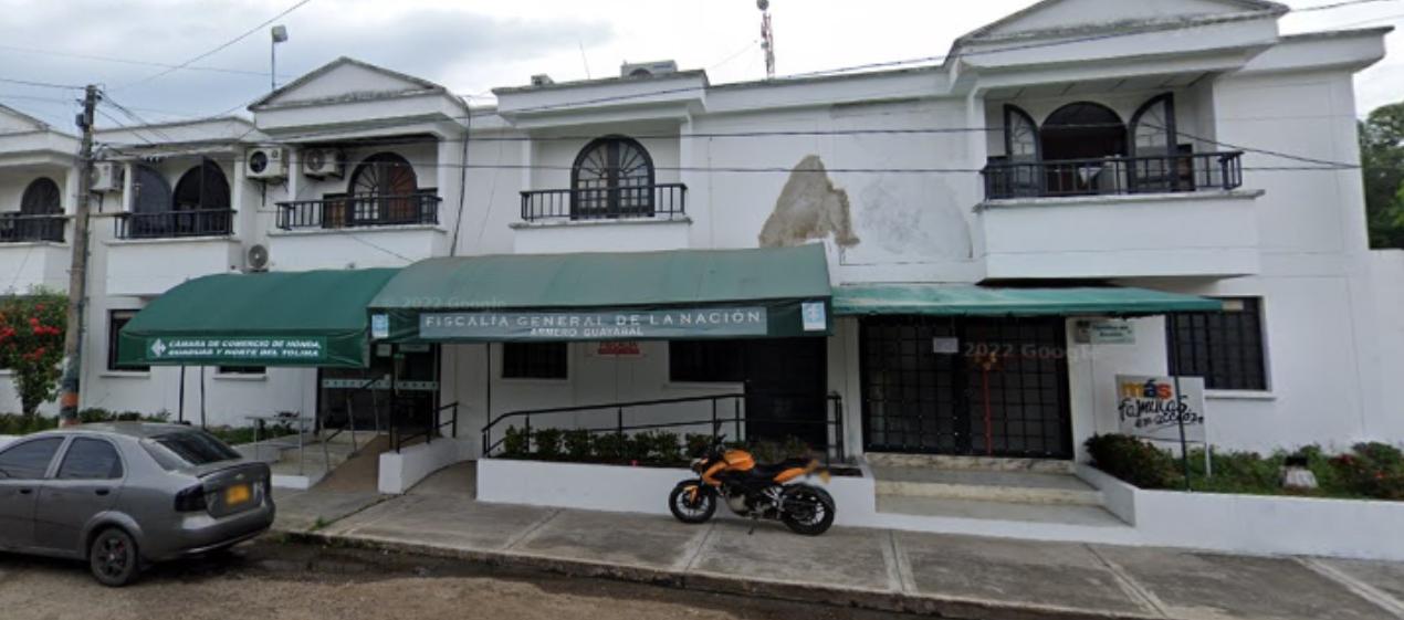 Sede la Fiscalía en el municipio de Armero Guayabal (Tolima). 