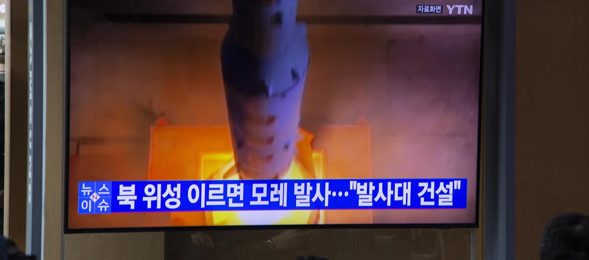 El cohete espacial lanzado este martes por Corea del Norte