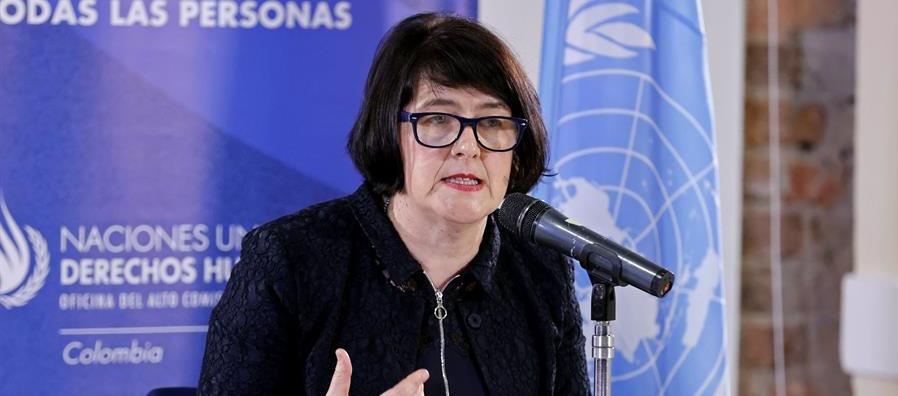 La relatora especial de la ONU sobre la trata de personas, Siobhán Mullally.