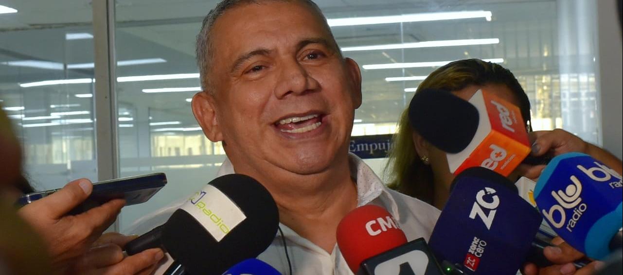 Máximo Noriega a la salida de la sede de la Procuraduría Regional