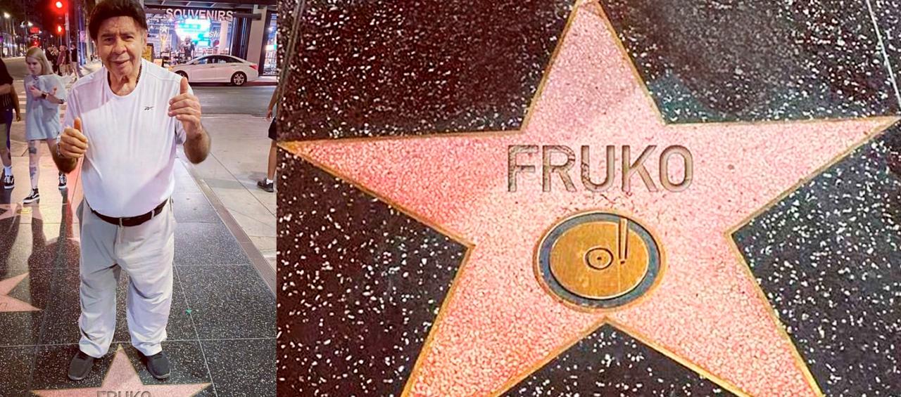 La estrella del Maestro Fruko en el Hollywood Walk Of Fame.