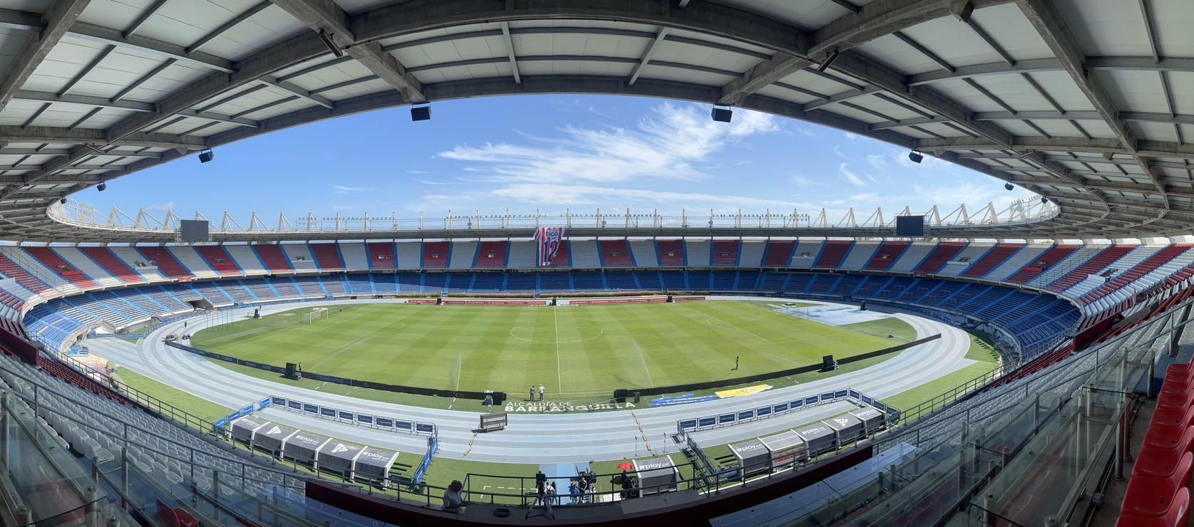 Estadio Metropolitano Roberto Meléndez, sede de los partidos de la Selección Colombia.