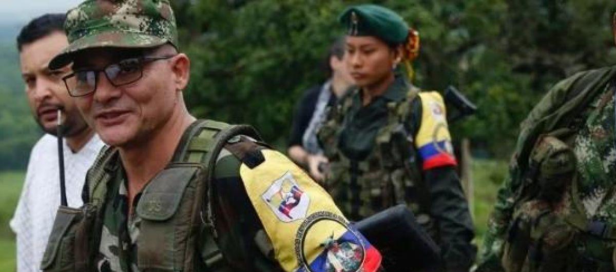 'Iván Mordisco' jefe de disidencias de las FARC.
