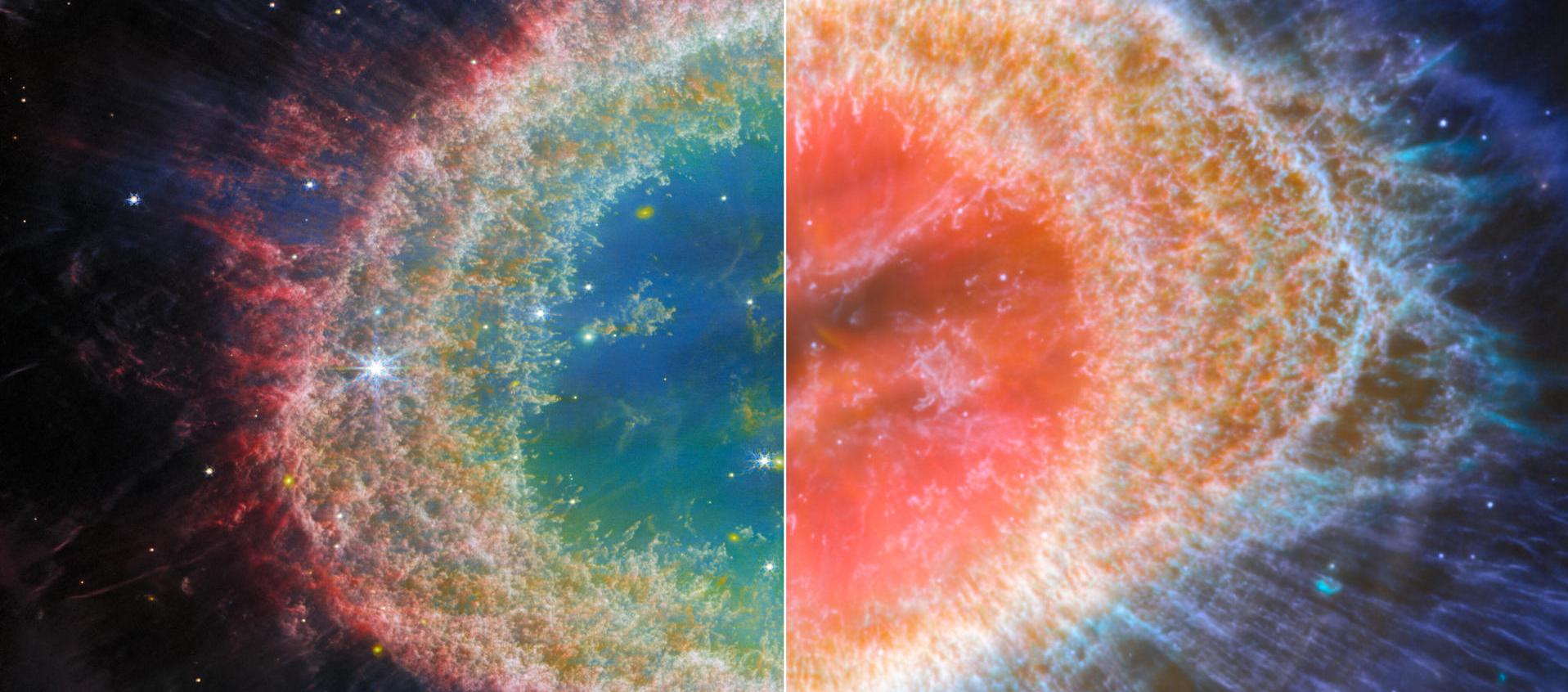  La Nebulosa del Anillo captada por el telescopio espacial James Webb de la NASA
