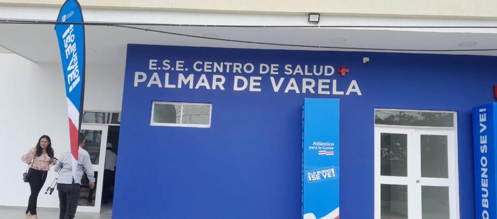 El herido fue llevado al centro de salud de Palmar de Varela. 