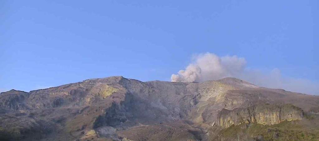 Actividad sísmica en el Nevado del Ruiz