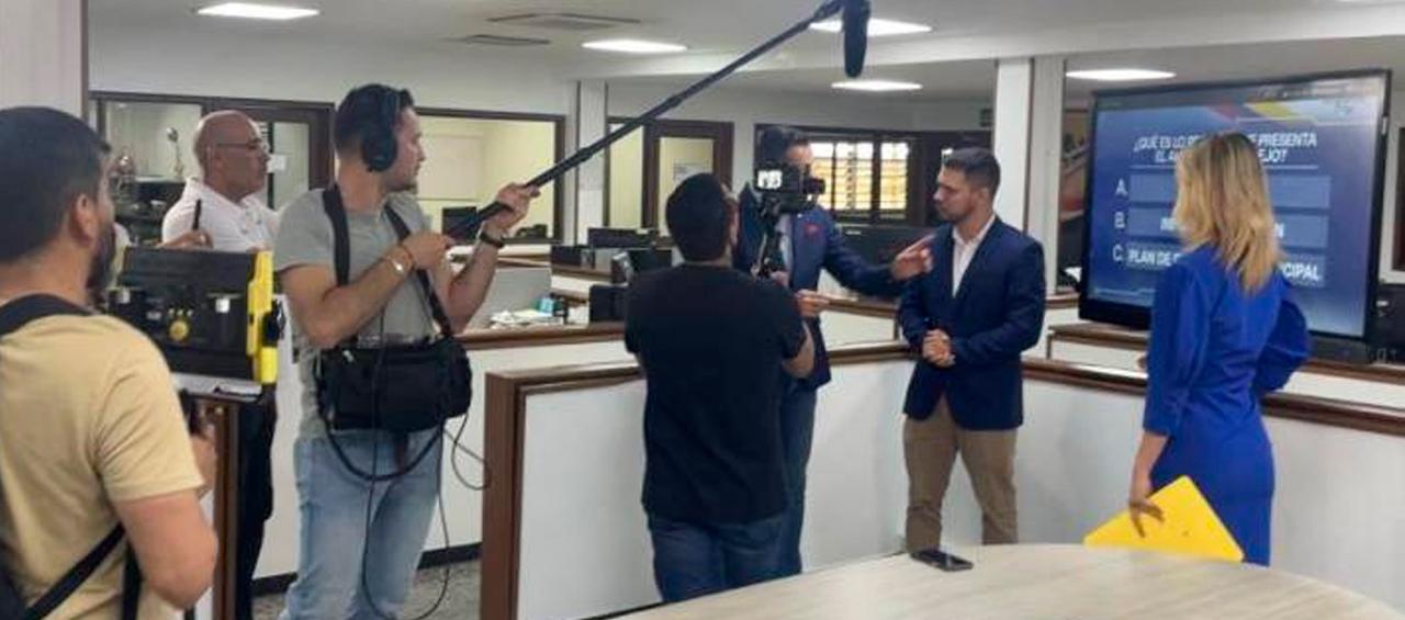 Noticias RCN emitió esta semana desde la sede de Vanguardia Liberal de Bucaramanga