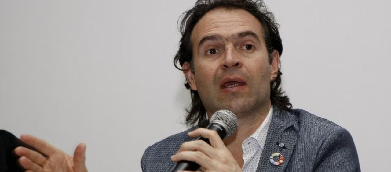 Federico 'Fico' Gutiérrez candidato por el partido Creemos a la Alcaldía de Medellín.