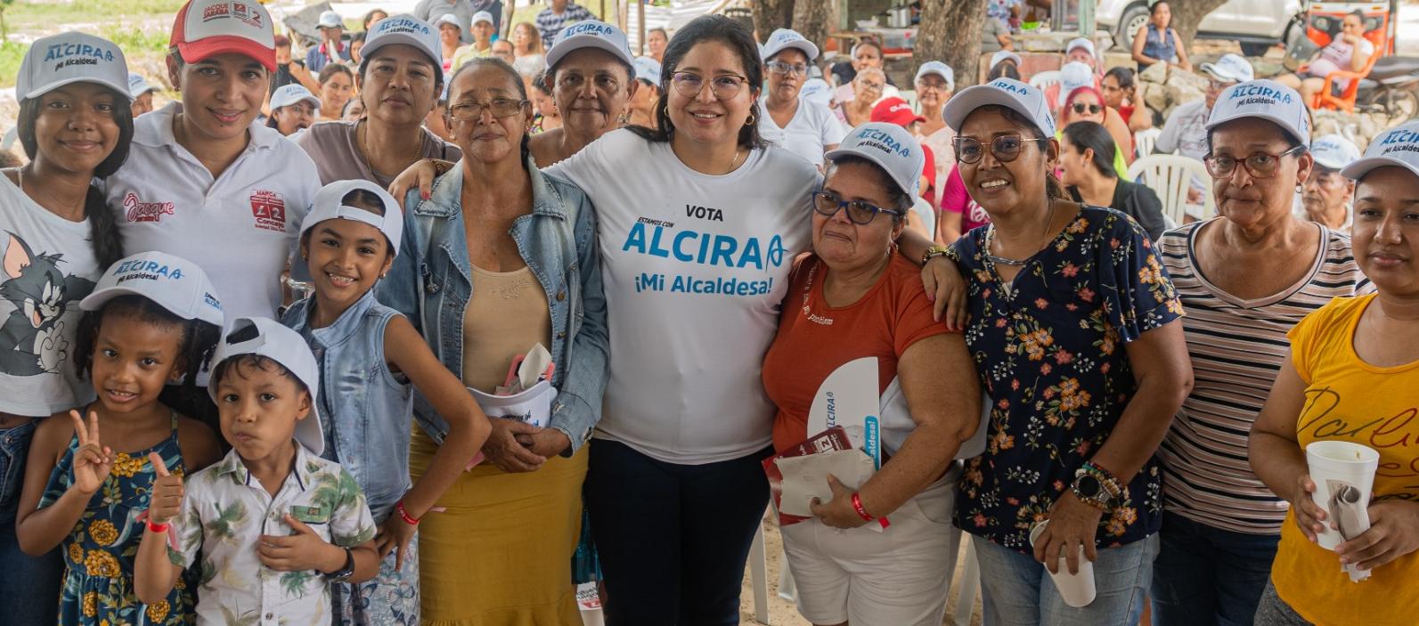 Alcira Sandoval, candidata a la Alcaldía de Soledad.