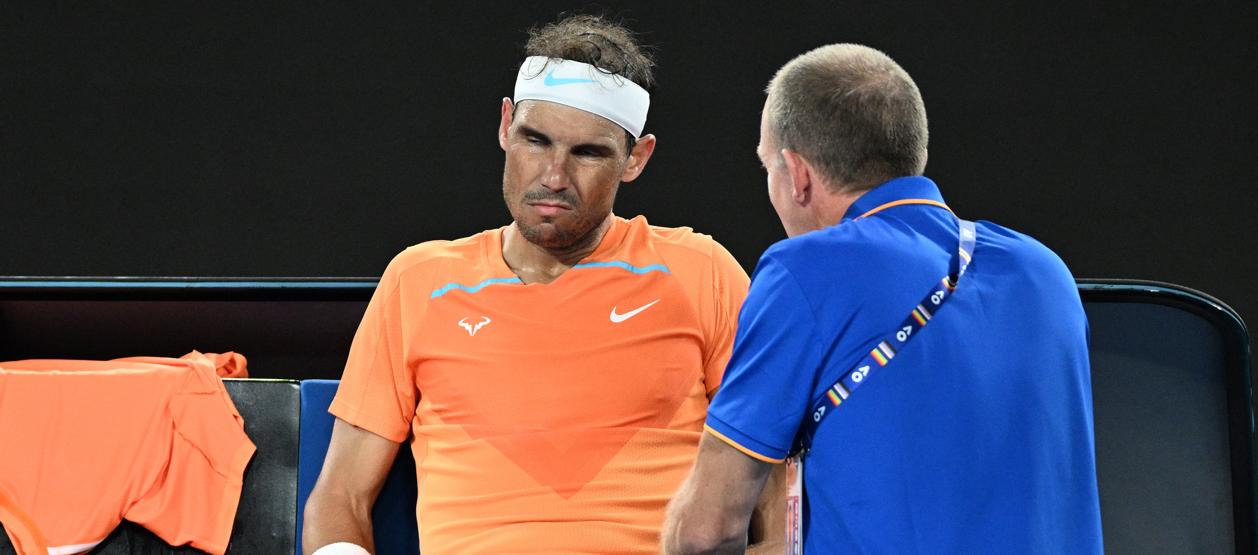 En enero de este año, Nadal se retiró por lesión del Abierto de Australia. 