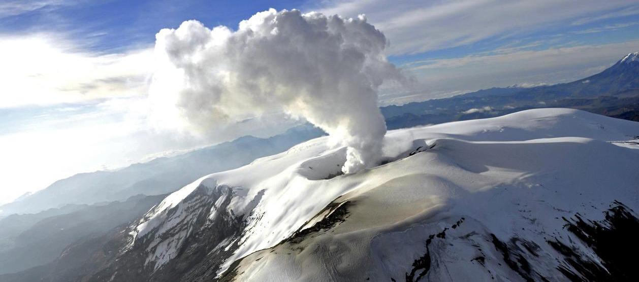 Volcán Nevado del Huila. 