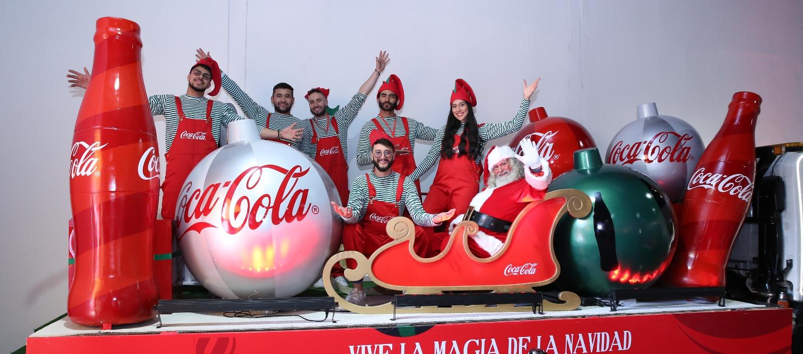Caravana de Coca-Cola.