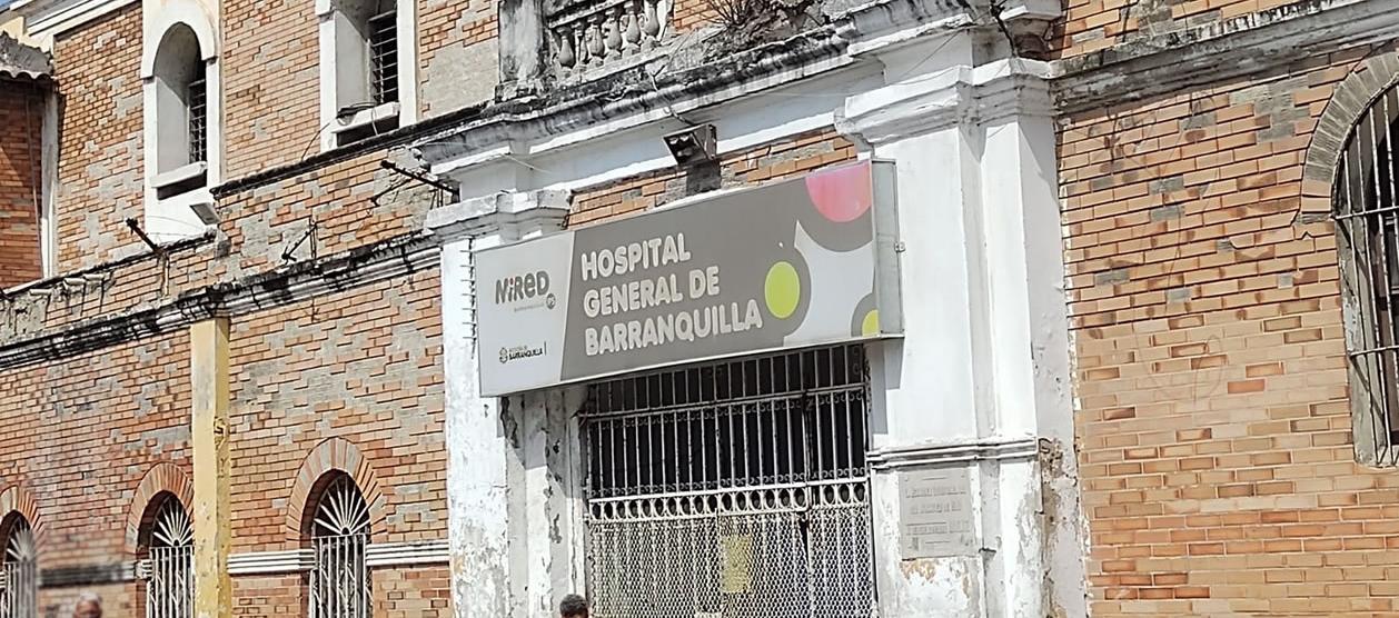 Los heridos fueron trasladados al Hospital General de Barranquilla. 