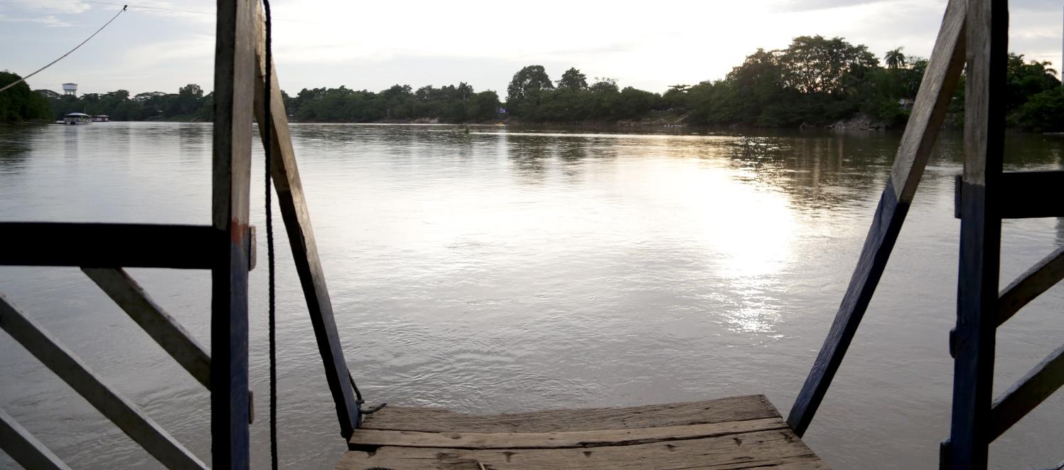 Foto referencia del río Sinú