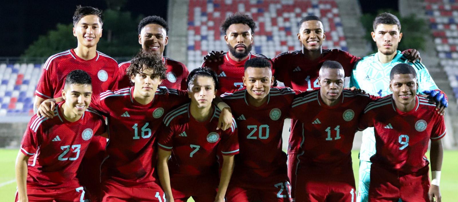Selección Colombia Sub-23 de fútbol que participará en el Preolímpico de Venezuela.  