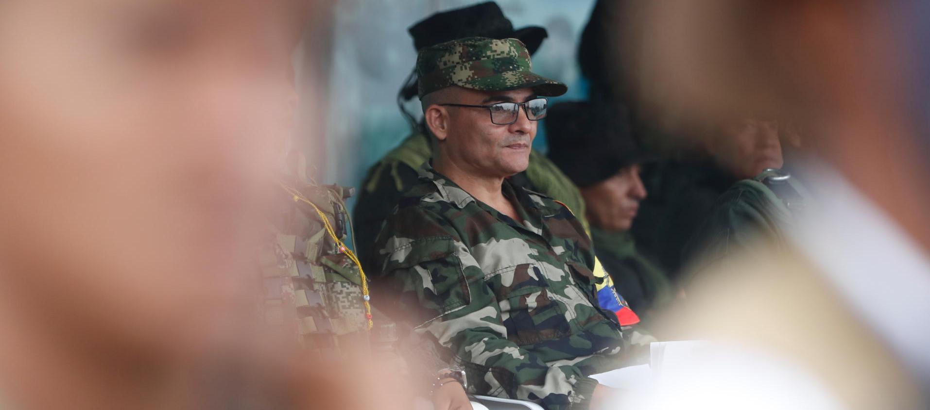 Alias ´Iván Mordisco´, comandante general de la disidencia de las FARC.