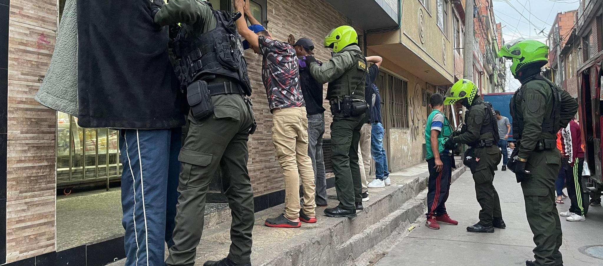 Foto referencia de operativos de la Policía de Bogotá
