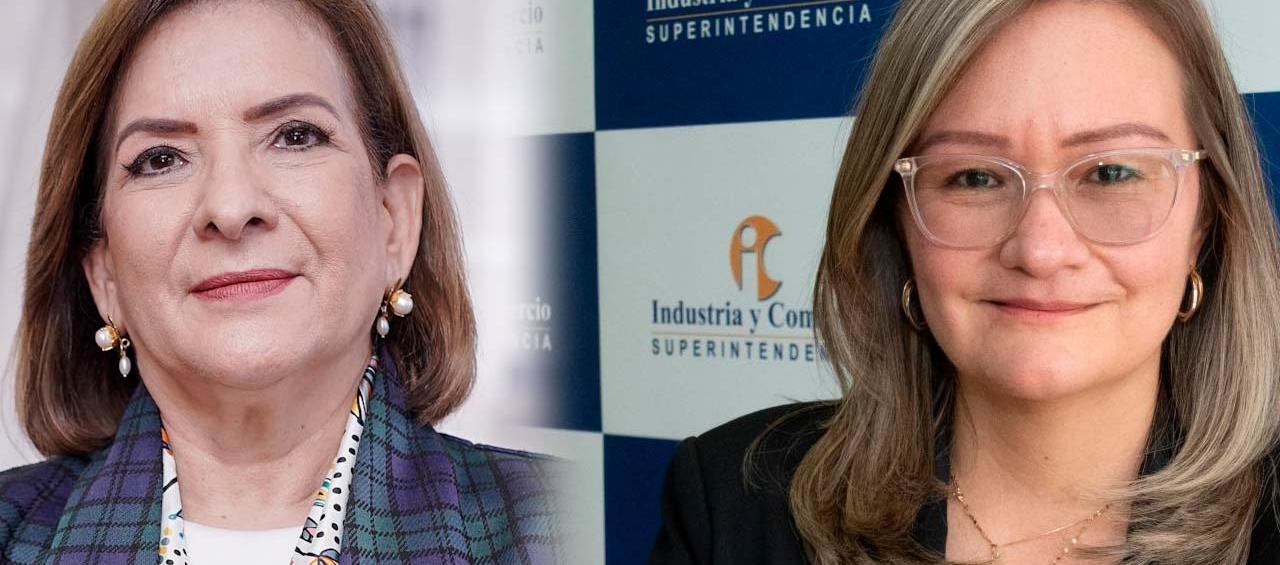 La procuradora general, Margarita Cabello, y la SuperIndustria, Cielo Rusinque