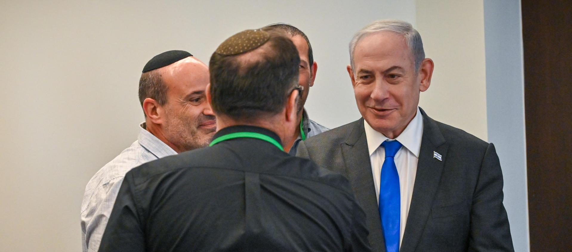 El primer ministro de Israel, Benjamín Netanyahu. 