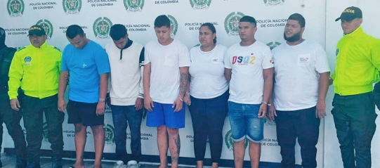 Uno de los señalados fue detenido en Bogotá tras huir de Santa Marta, debido a amenazas de otra organización.