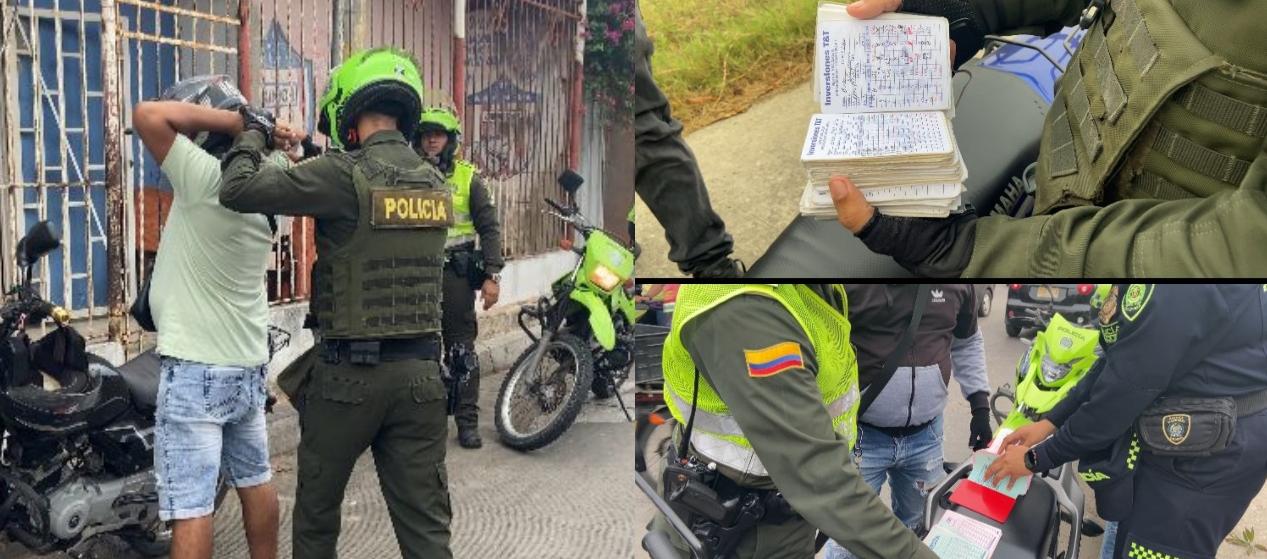 Operativos contra los llamados cobradiarios en Barranquilla. 