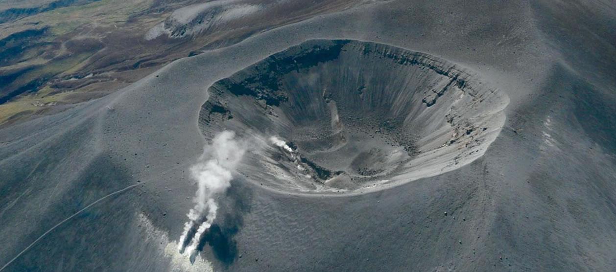 El volcán Puracé es permanentemente monitoreado