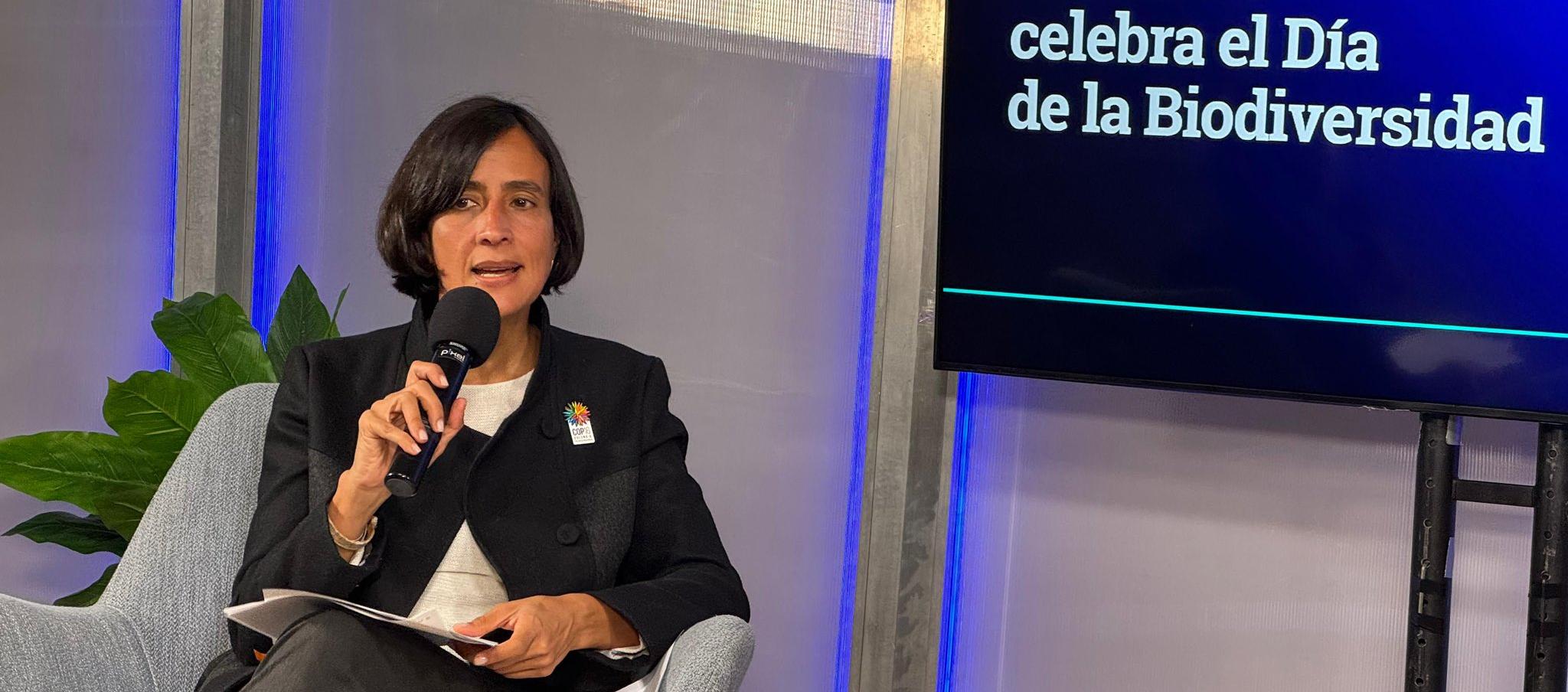 Susana Muhamad, ministra de Ambiente y Desarrollo Sostenible.