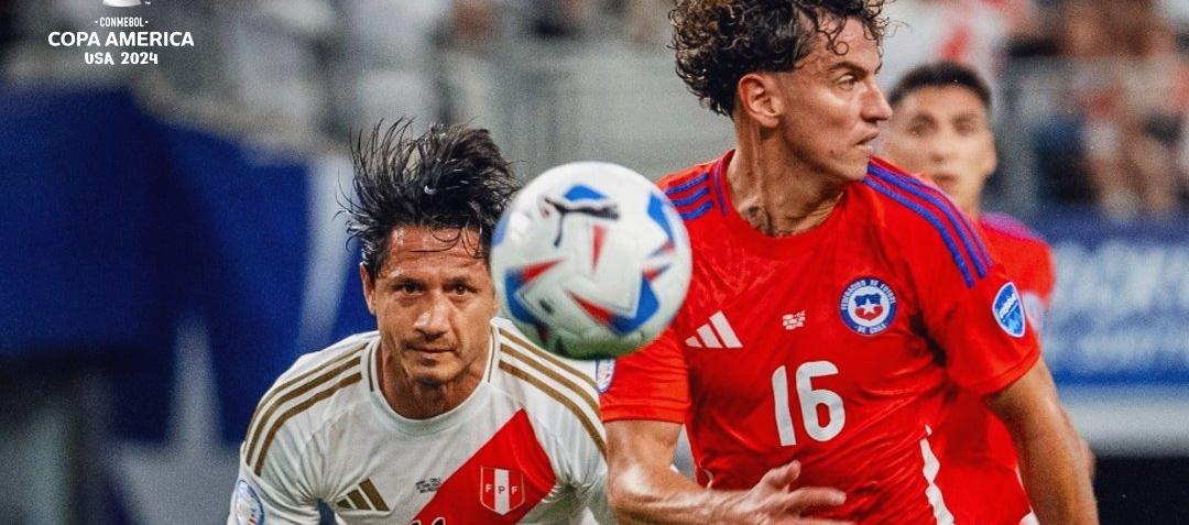 El partido entre chilenos y peruanos fue sin goles. 