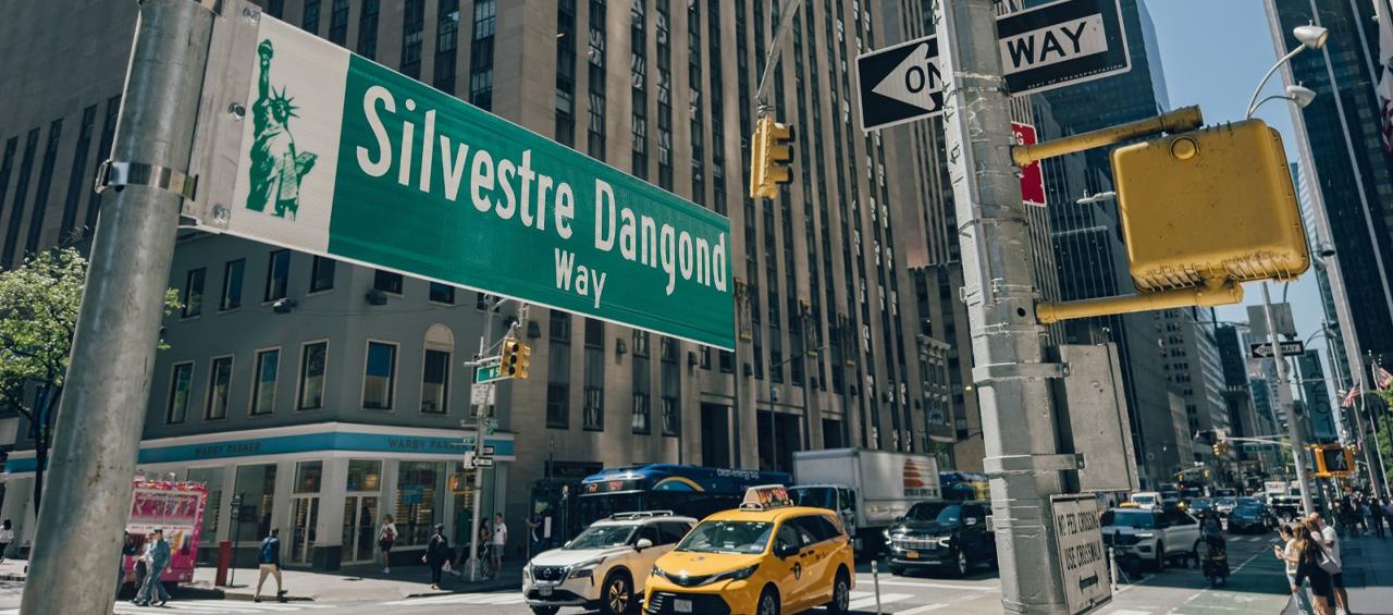 Develado el “Silvestre Dangond Way", en Nueva York