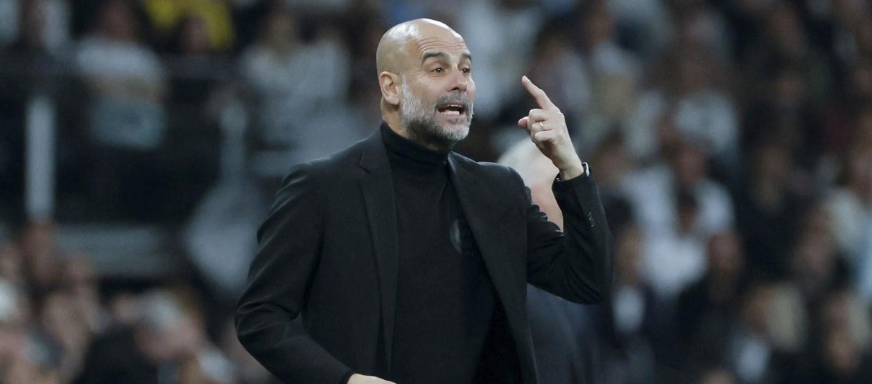 Pep Giardiola, actual entrenador del Manchester City. 