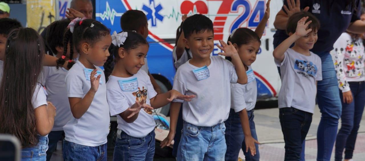Los niños, grandes protagonistas en la administración distrital, declaró el alcalde Alejandro Char