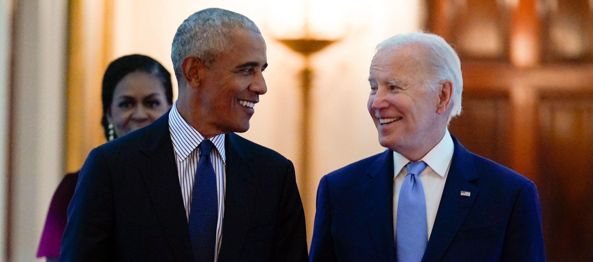 Barack Obama y Joe Biden.