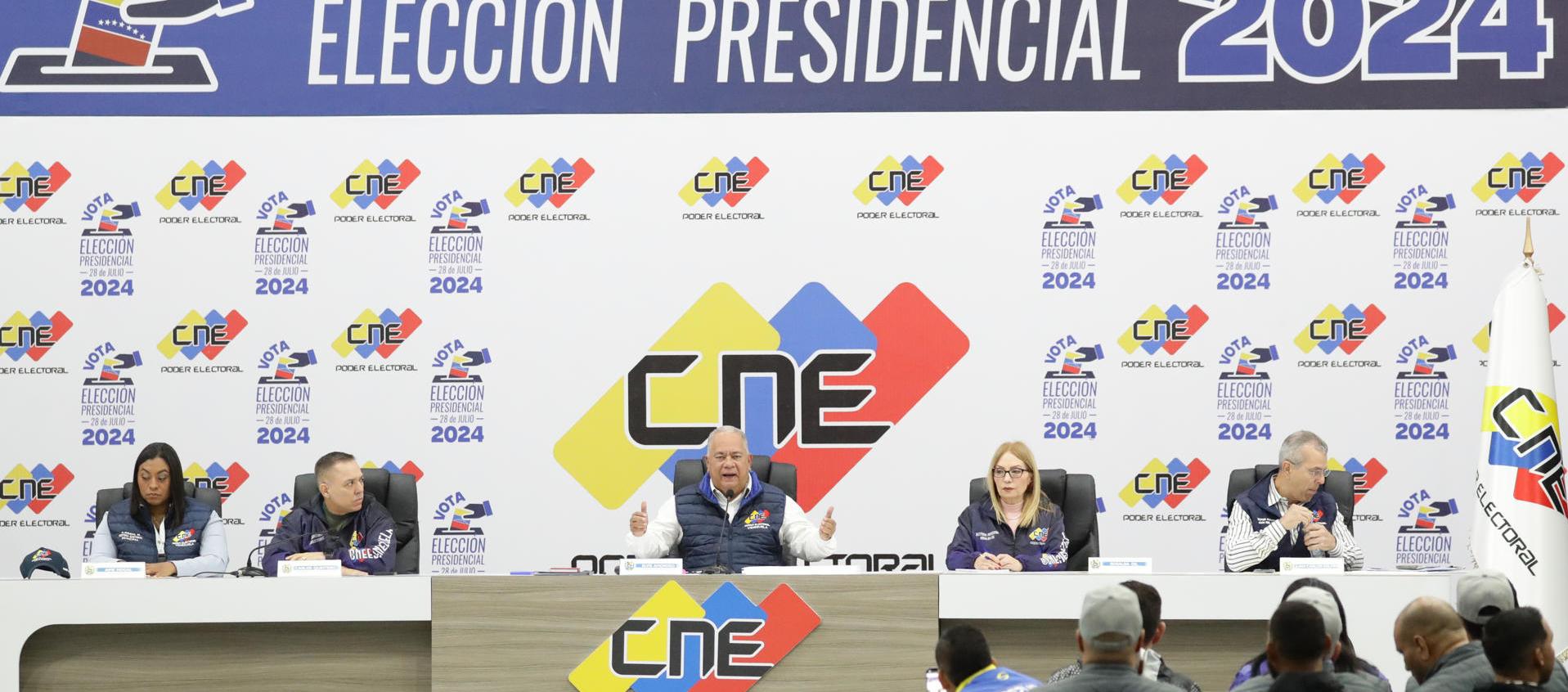 Consejo Nacional Electoral de Venezuela. 