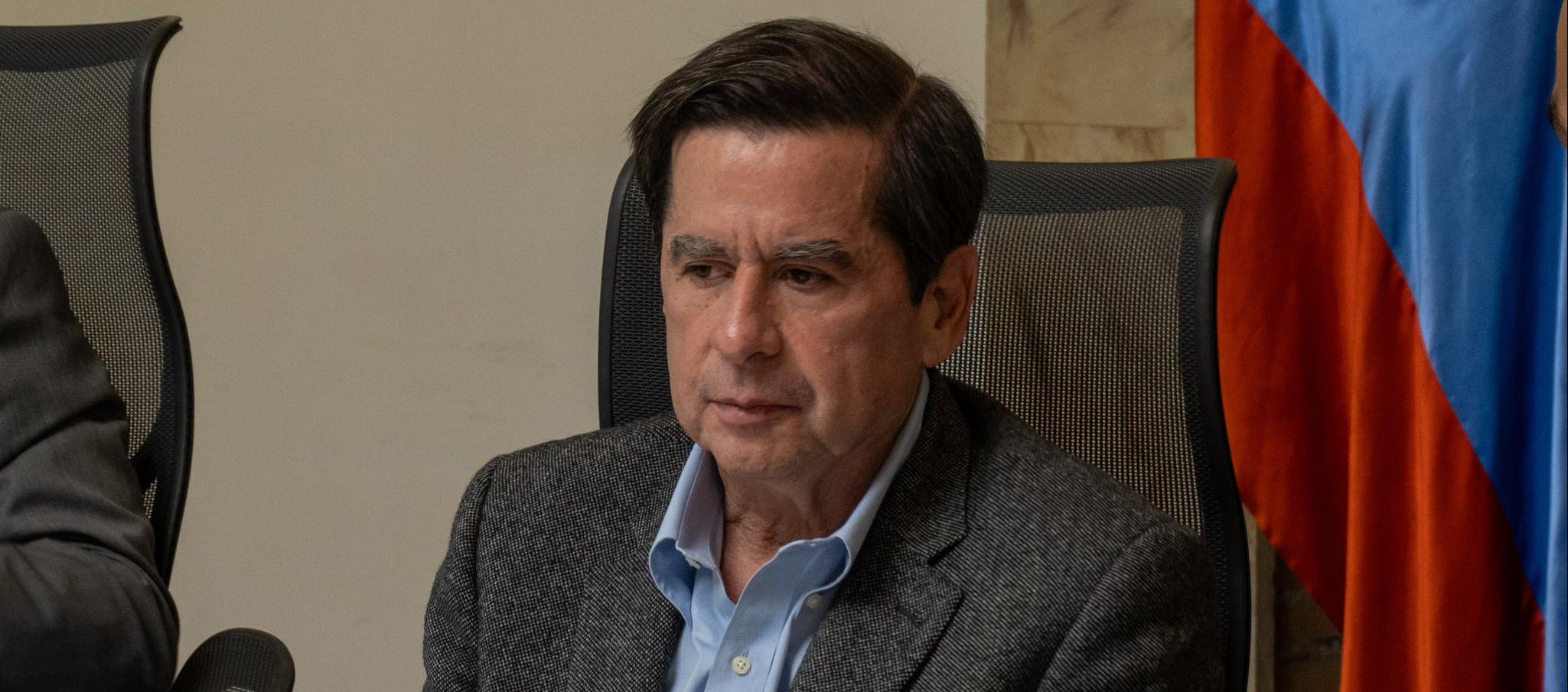 El Ministro del Interior, Juan Fernando Cristo.
