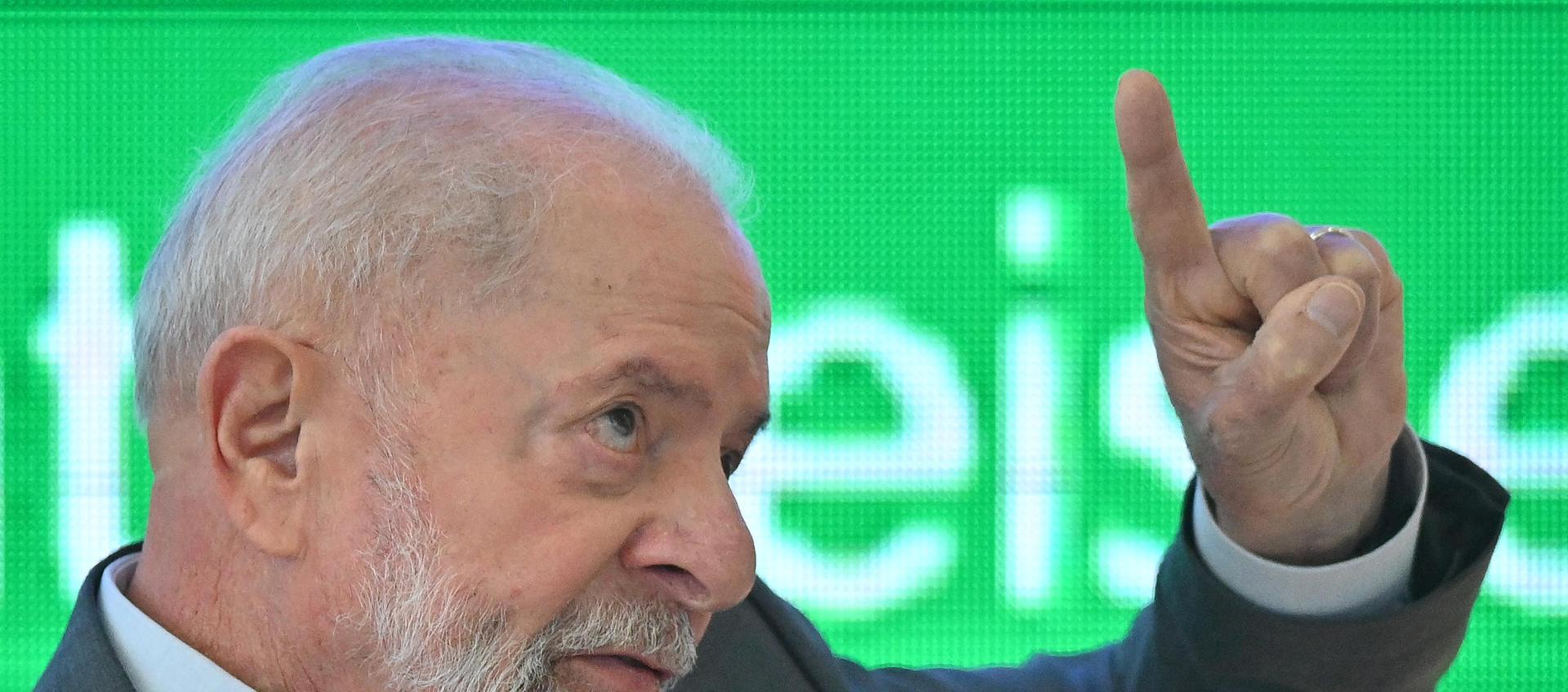 Luiz Inácio Lula da Silva, Presidente de Brasil.